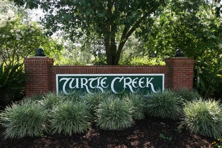 Turtle Creek Subdivision Sign